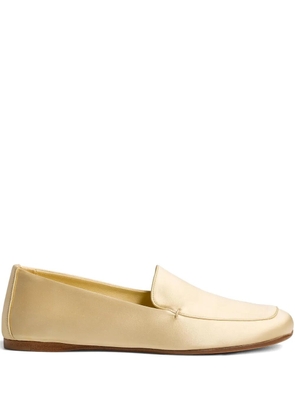 KHAITE Monroe slip-on loafers - Yellow