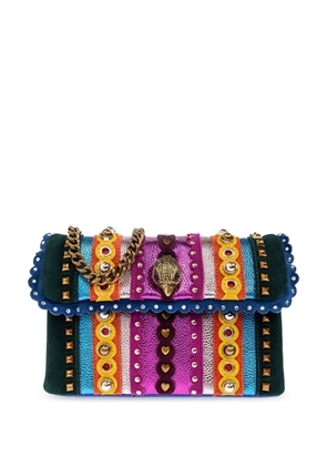 Kurt Geiger London medium Kensington studs shoulder bag - Blue