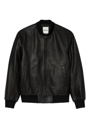 SANDRO leather jacket - Black
