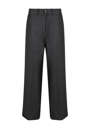 Nine In The Morning pleated wide-leg trousers - Grey