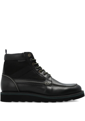 PS Paul Smith Curtis lace-up leather boots - Black