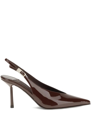 Le Silla 80mm Clivage slingback pumps - Brown