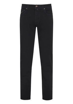 Jacob Cohën mid-rise slim-fit jeans - Black
