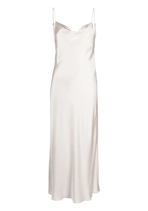 Dorothee Schumacher silk midi dress - Neutrals
