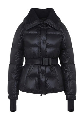 Moncler Grenoble belted button fastening jacket - Blue