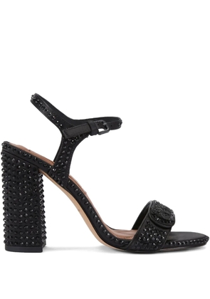 Kurt Geiger London Kensington Langley crystal-embellished sandals - Black