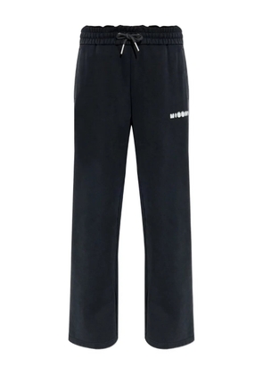 MISBHV logo-print drawstring track pants - Black