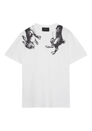 Simone Rocha Hare-print T-shirt - White