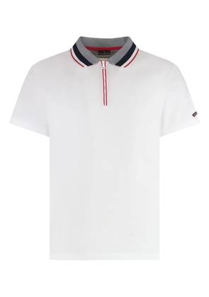 Paul & Shark zip-up polo shirt - White