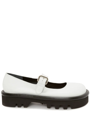 JW Anderson Bumper-Tube leather chunky Mary Janes - White