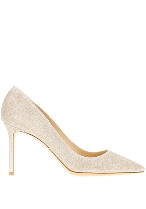 Jimmy Choo 85mm Romy pumps - Silver