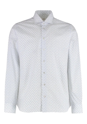 BORRIELLO NAPOLI printed cotton shirt - White