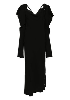 Setchu button dress - Black