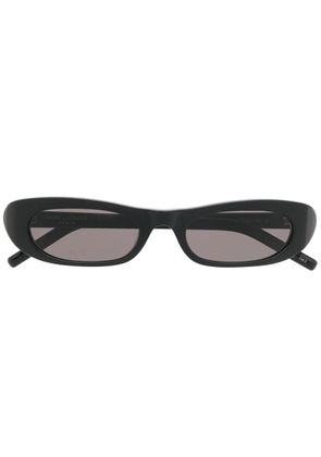 Saint Laurent Eyewear SL 557 slim oval sunglasses - Black