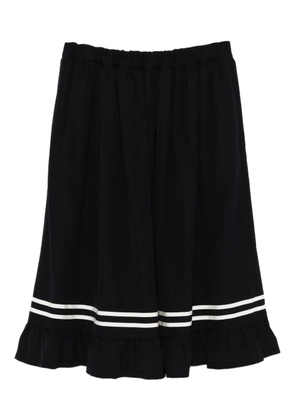 Comme Des Garçons Girl wool skirt - Blue