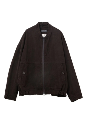 Casey Casey Mika button-pocket zip jacket - Brown