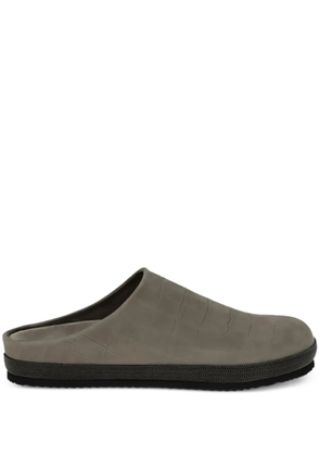 Brunello Cucinelli Monili chain-detail flat mules - Grey