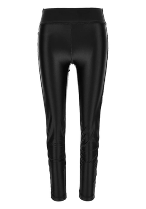 Versace Jeans Couture faux-leather leggings - Black