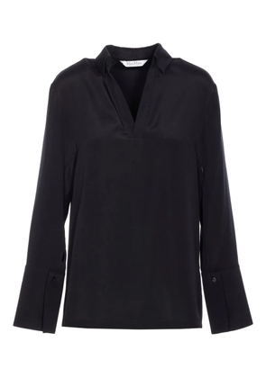 Max Mara buttoned-cuff tunic top - Black