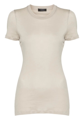 WARDROBE.NYC crew-neck cotton T-shirt - Grey