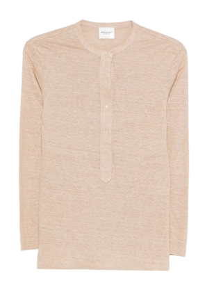 MARANT ÉTOILE Lucy button-down T-shirt - Neutrals
