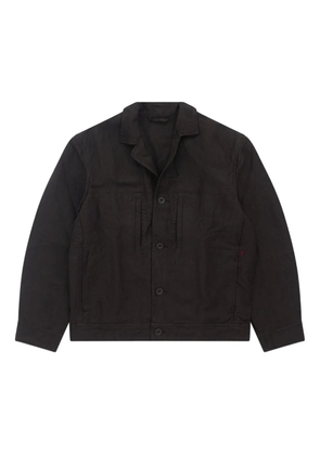 Casey Casey Oscar buttoned welt-pocket jacket - Black