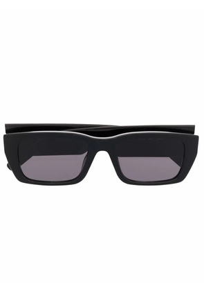 Palm Angels Eyewear Palm rectangle-frame sunglasses - Black