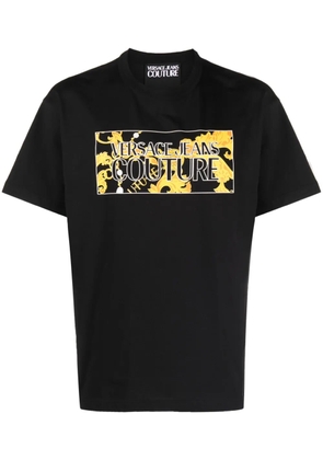 Versace Jeans Couture logo-print cotton T-shirt - Black