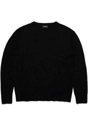 Mainless crew-neck sweater - Black