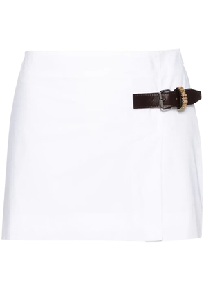 16Arlington Minerva cotton miniskirt - White