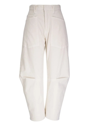 Nili Lotan dart-detailing trousers - Neutrals