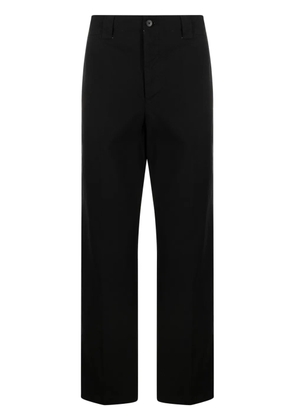 visvim button-fastening cotton chinos - Black