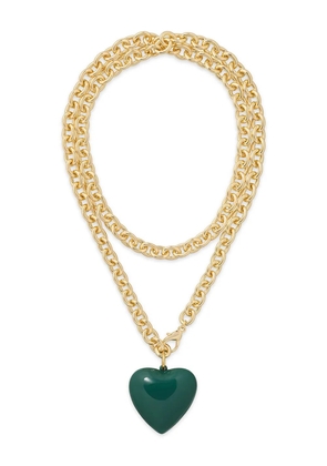Roxanne Assoulin The Big Puffy heart-charm necklace - Gold