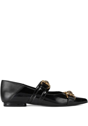 Kurt Geiger London Mansion pointed ballet flats - Black