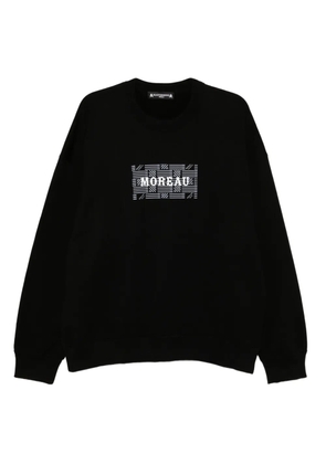 Mastermind World x Moreau Paris logo-print sweatshirt - Black