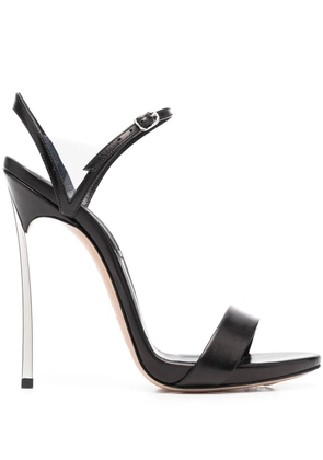 Casadei open-toe heeled sandals - Black