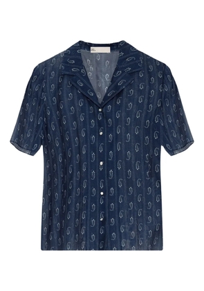 Tory Burch Camp shirt - Blue