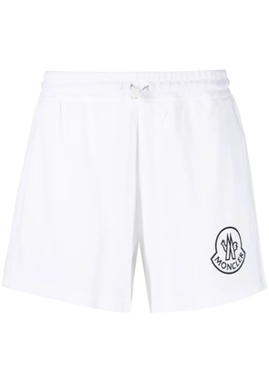 Moncler drawstring cotton shorts - White