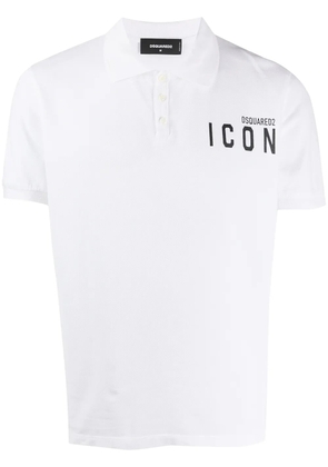 DSQUARED2 Icon polo shirt - White