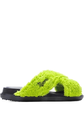 Marni Fussbett sandals - Green