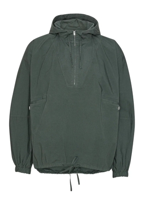 Henrik Vibskov half-zip hoodie - Green