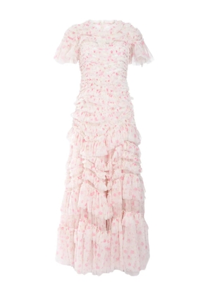 Needle & Thread Rose Ditsy gown - Pink