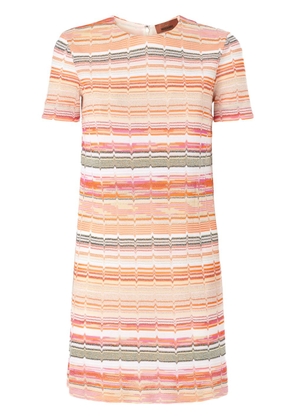 Missoni striped mini dress - Neutrals