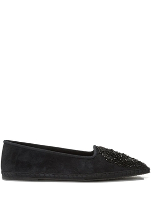 MALIPARMI beaded ballet flats - Black