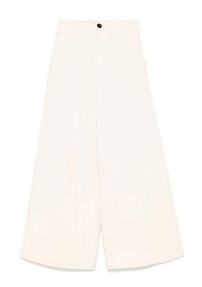 Forte Forte button-fastening trousers - Neutrals