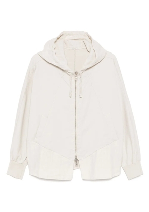 Transit long-sleeved hoodie - Neutrals