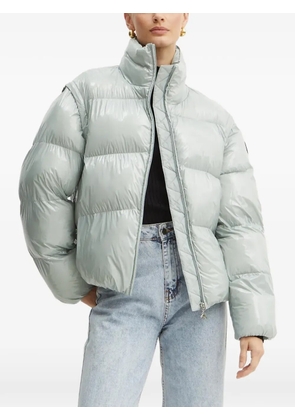 Patrizia Pepe zip-up puffer jacket - Grey