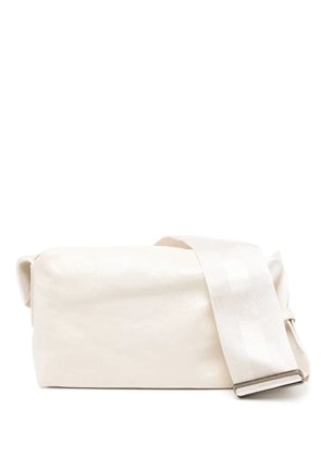 Uma Wang medium leather shoulder bag - Neutrals