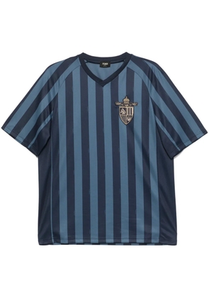FENDI striped T-shirt - Blue