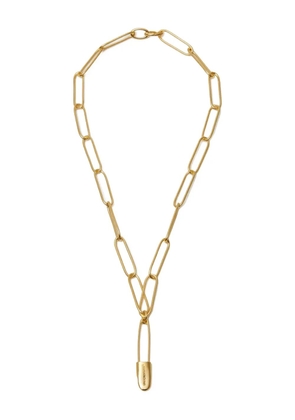 Undercover safety-pin necklace - Gold